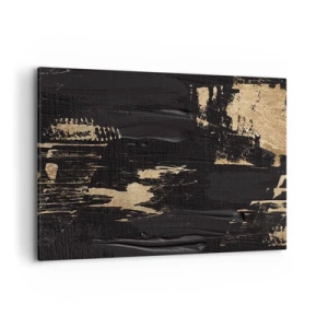 Canvastavla - Bild på duk - Ett spår av beröring - 100x70 cm