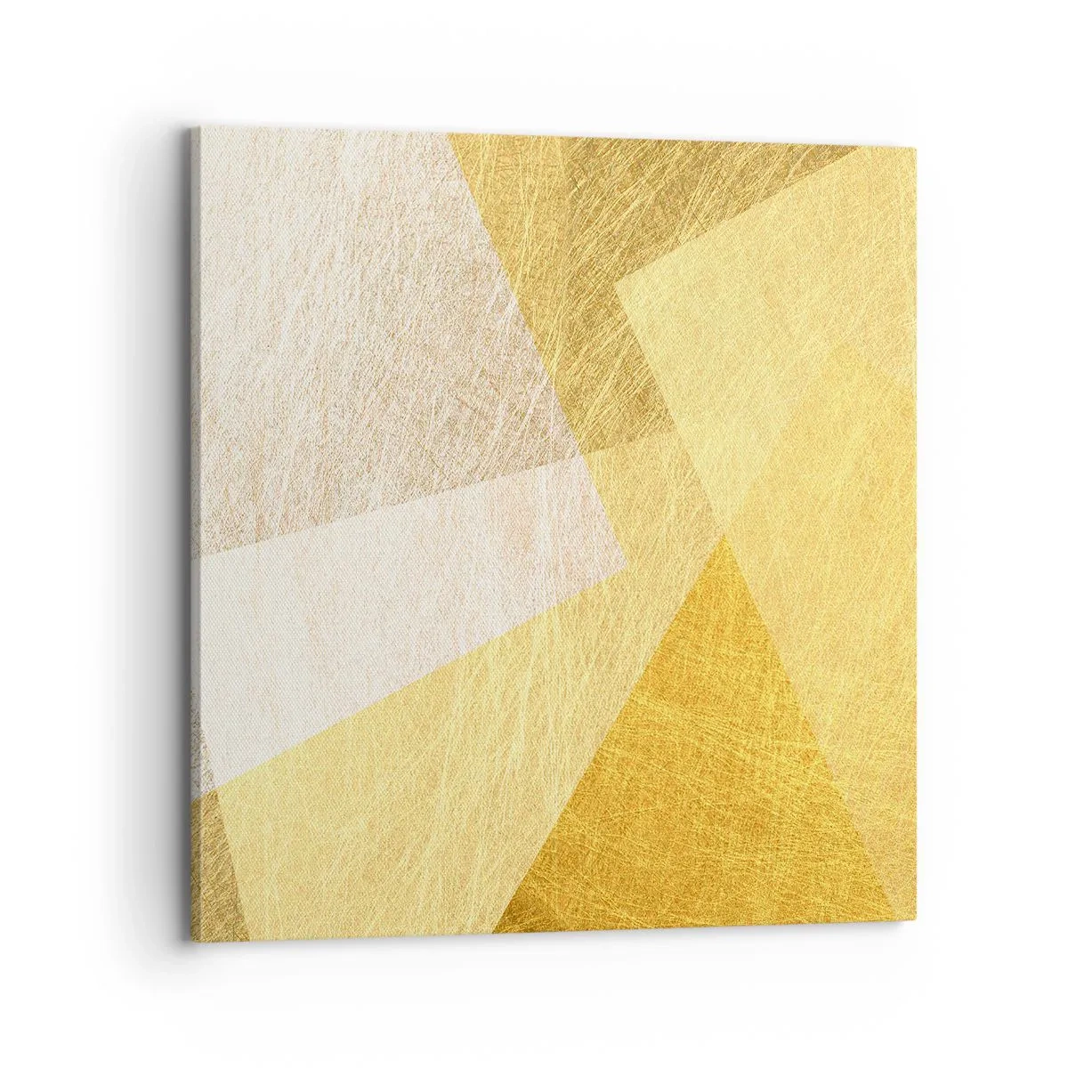 Canvastavla - Bild på duk - Geometriskt väder - 70x70 cm