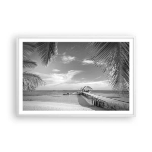 Affisch i vit ram - Minne eller dröm? - 91x61 cm