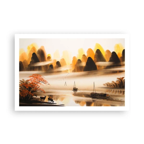 Affisch - Längre bort än Fjärran Östern - 91x61 cm