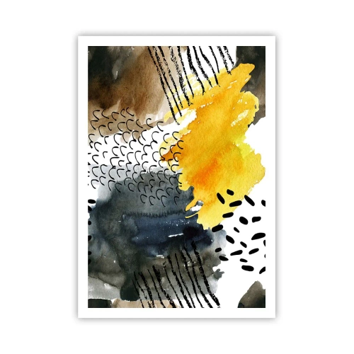 Affisch - Elementens möte - 70x100 cm