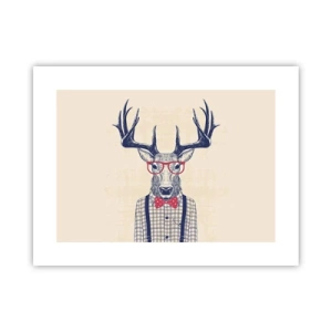 Affisch - Rolig extravagans - 40x30 cm