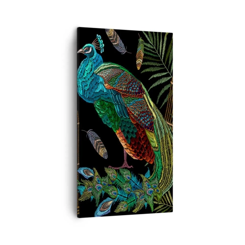 Canvastavla - Bild på duk - I kungliga kläder - 45x80 cm