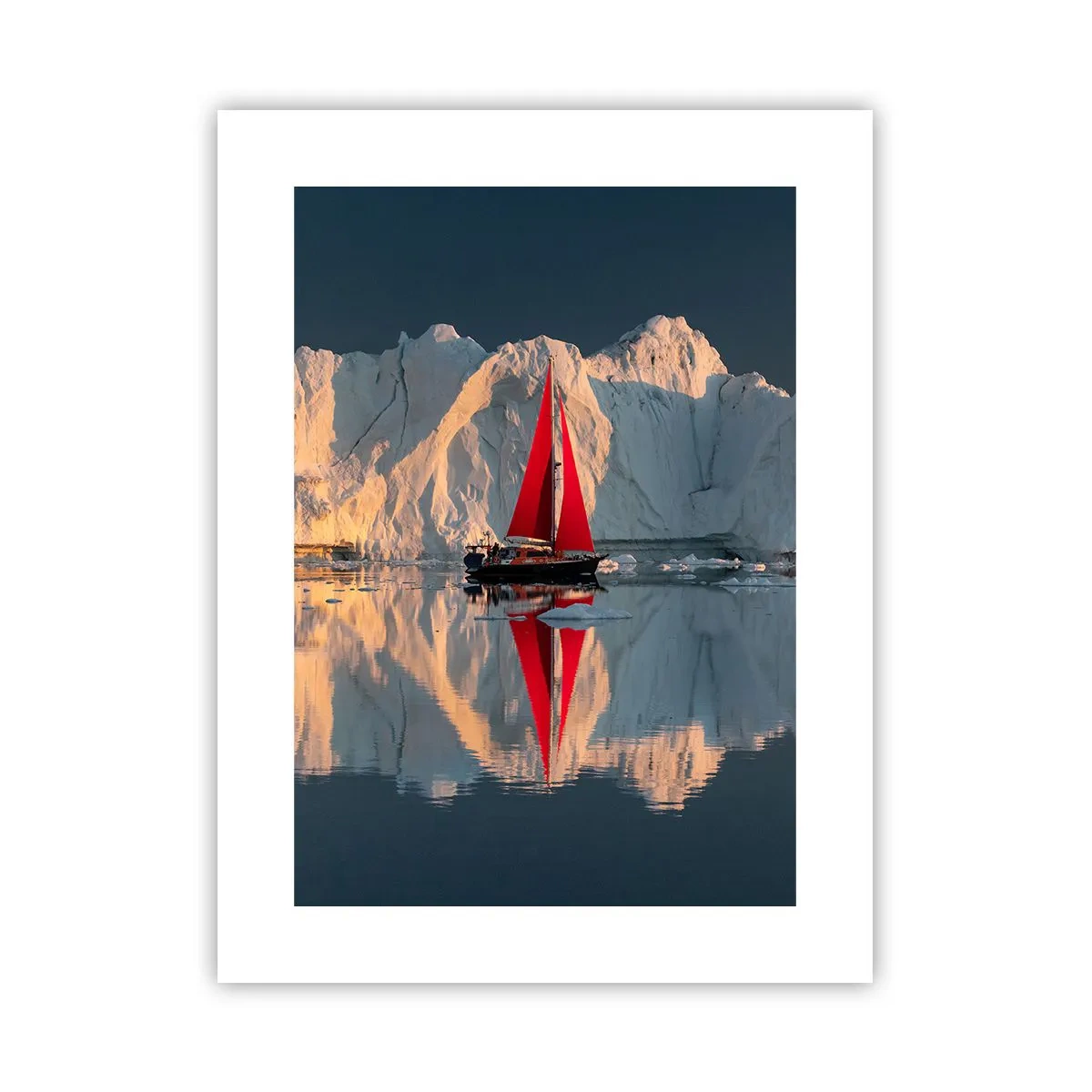 Affisch - I världens ände - 30x40 cm