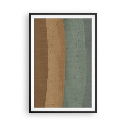 Affisch i svart ram - Horisontell komposition - 61x91 cm