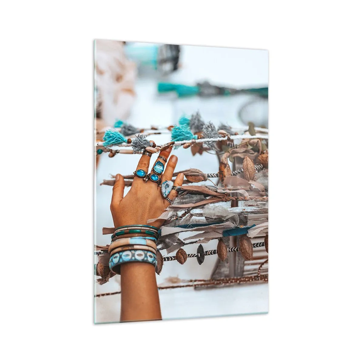 Glastavla - Bild på glas - Lokala skatter - 70x100 cm