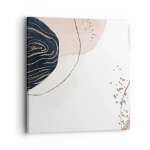 Canvastavla - Bild på duk - Allt flyter - 40x40 cm