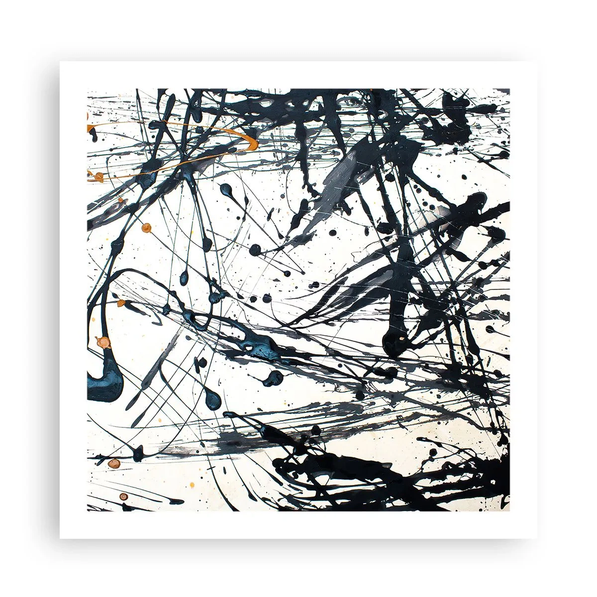 Affisch - Expressionistisk abstraktion - 60x60 cm