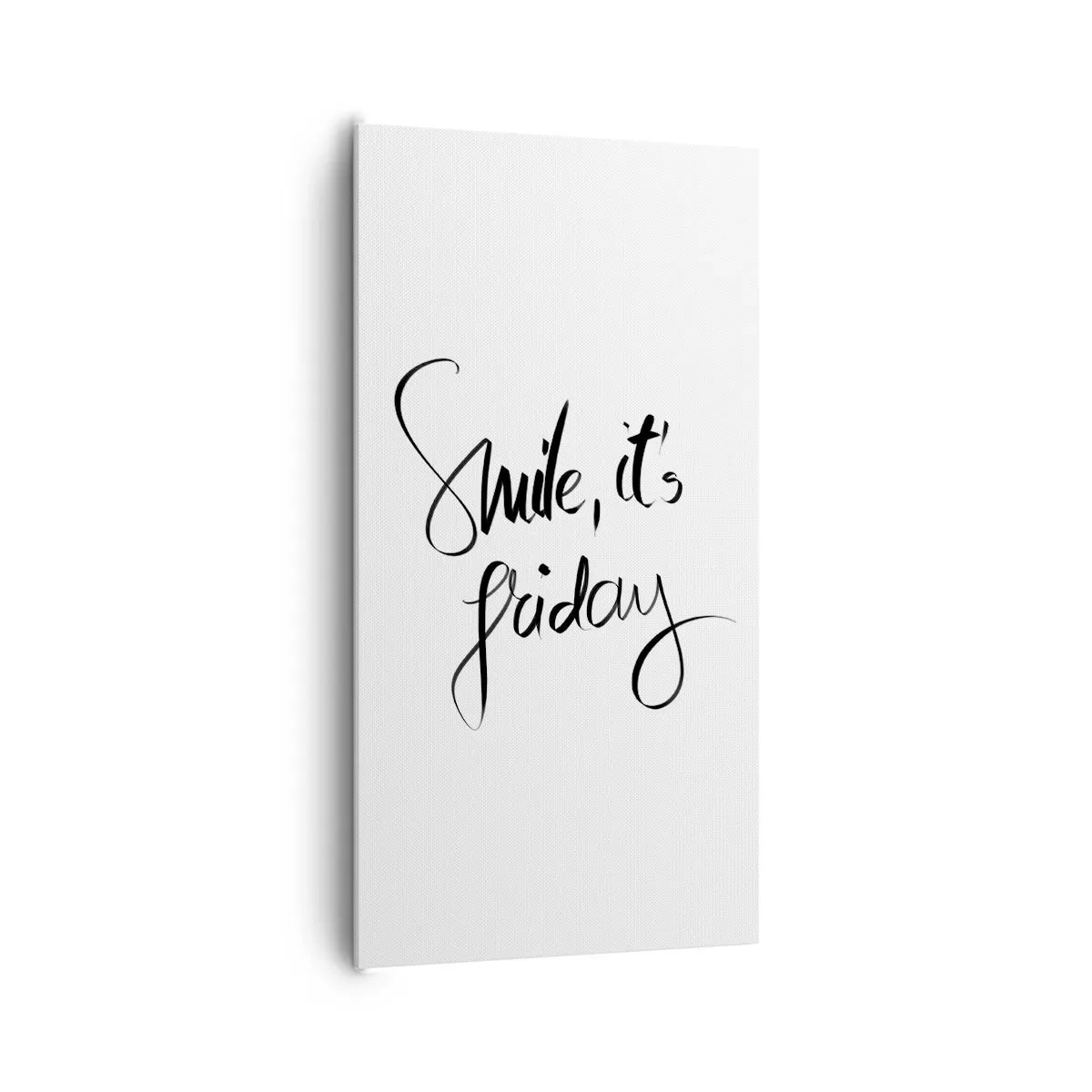 Canvastavla - Bild på duk - Riktig glädje - 65x120 cm