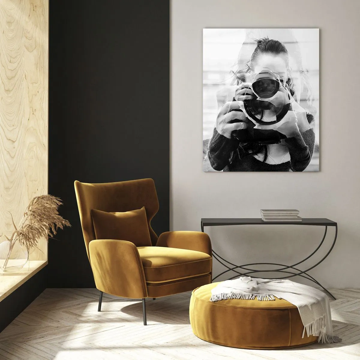 Glastavla - Bild på glas - Skapare och material - 50x70 cm