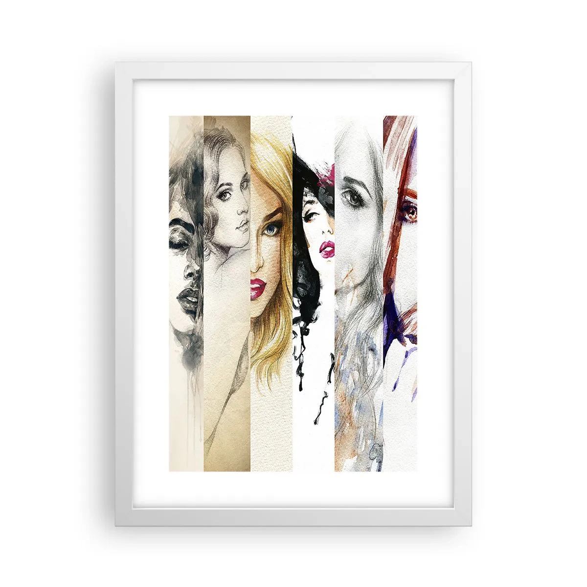 Affisch i vit ram - Det är alltid DU - 30x40 cm