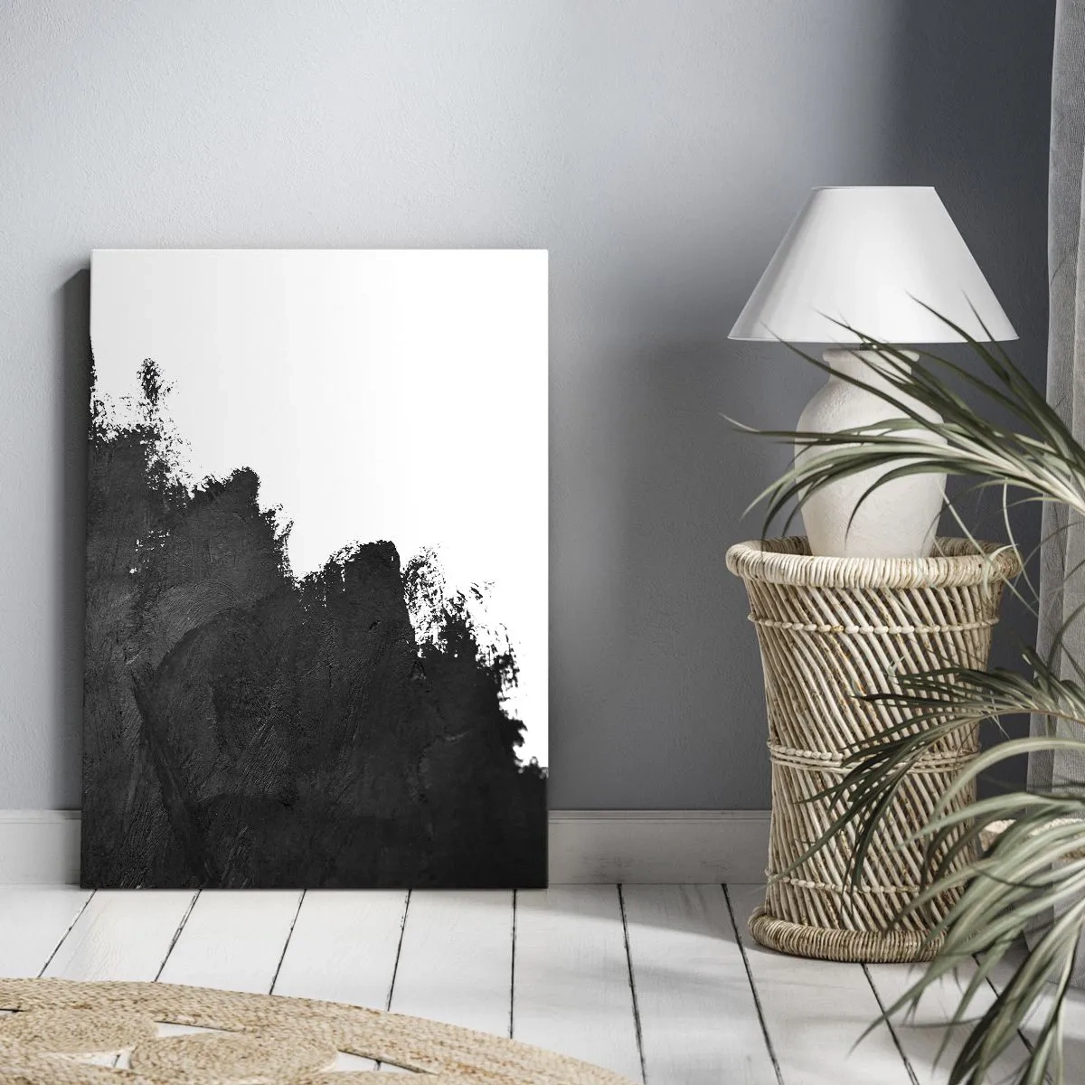 Canvastavla - Bild på duk - Element: jord - 50x70 cm
