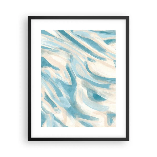 Affisch i svart ram - Vårvindar - 40x50 cm