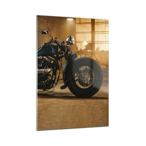 Glastavla - Bild på glas - Jag kan allt - 50x70 cm