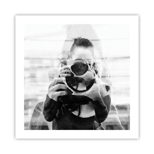 Affisch - Skapare och material - 50x50 cm