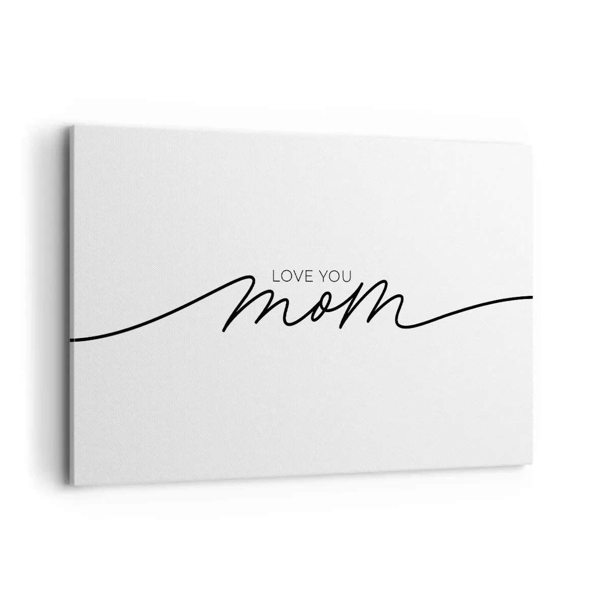 Canvastavla - Bild på duk - Jag är mycket rörd - 120x80 cm