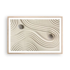 Affisch i ram av ljusek - Värmens beröring - 91x61 cm