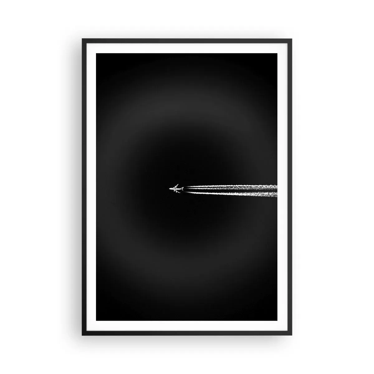 Affisch i svart ram - I en annan dimension - 70x100 cm