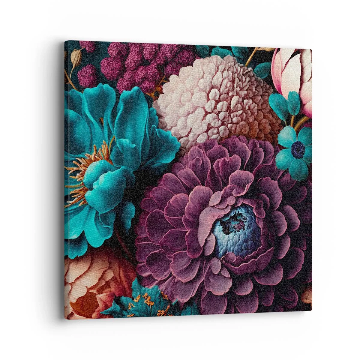 Canvastavla - Bild på duk - Natur i överflöd - 40x40 cm