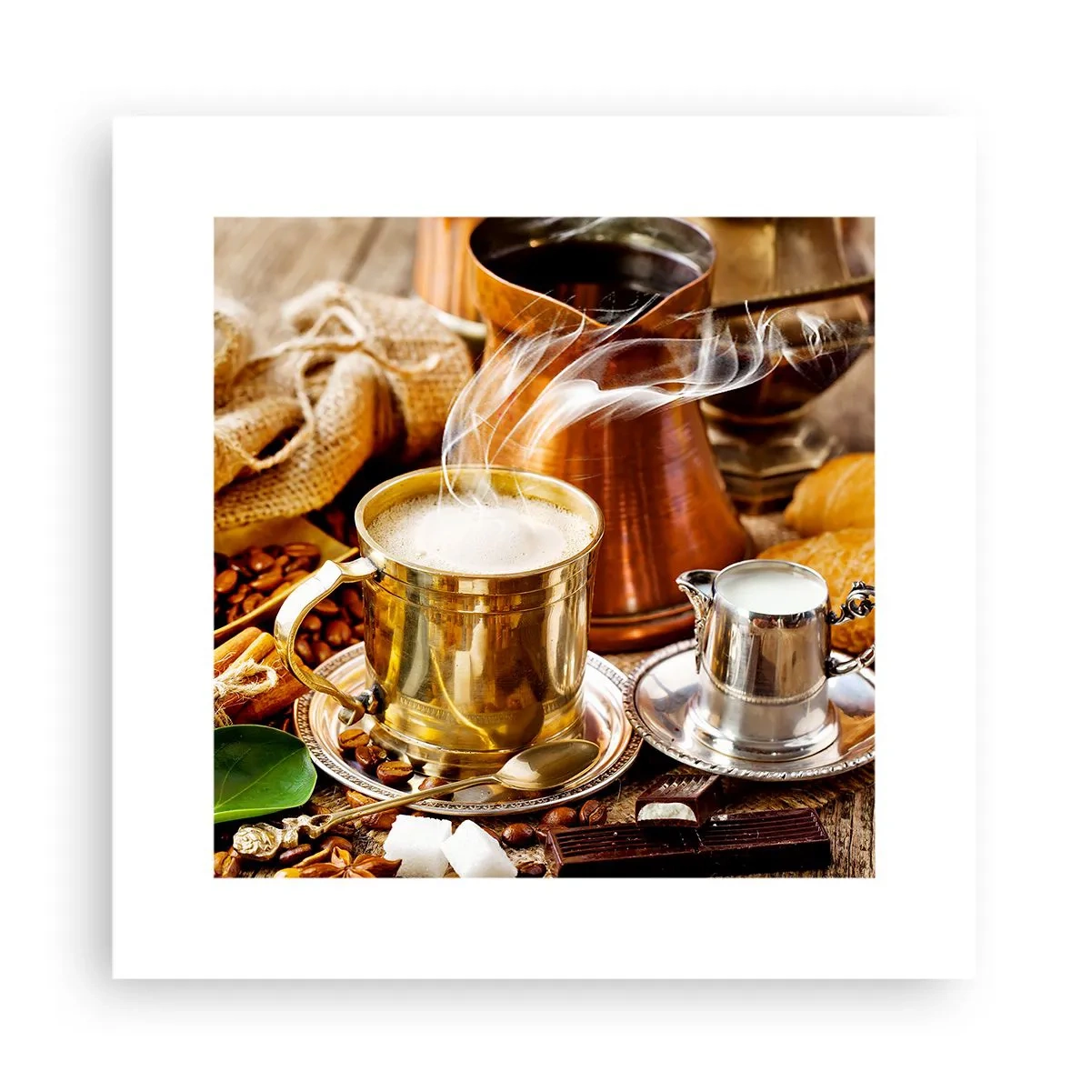 Affisch - Ha en trevlig dag! - 30x30 cm