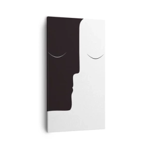 Canvastavla - Bild på duk - Motsatsernas enhet - 45x80 cm