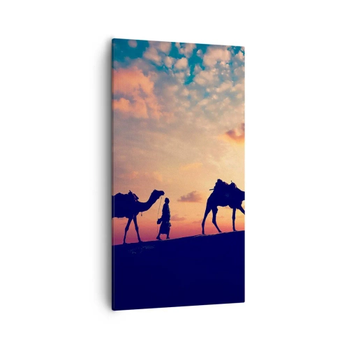 Canvastavla - Bild på duk - Orientens hemliga ande - 55x100 cm