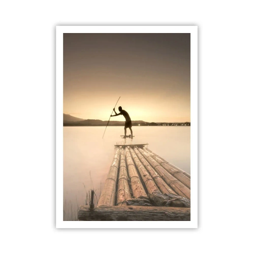 Affisch - Före avkoppling - 70x100 cm