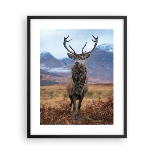 Affisch i svart ram - På egen mark - 40x50 cm