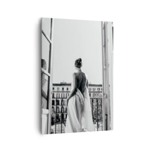 Canvastavla - Bild på duk - Sinnen vaknar - 70x100 cm