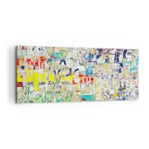 Canvastavla - Bild på duk - Helt enkelt gläder ögonen - 100x40 cm