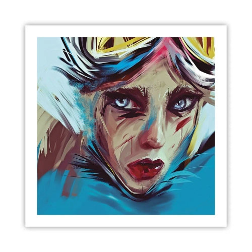 Affisch - Vägkämpe - 60x60 cm