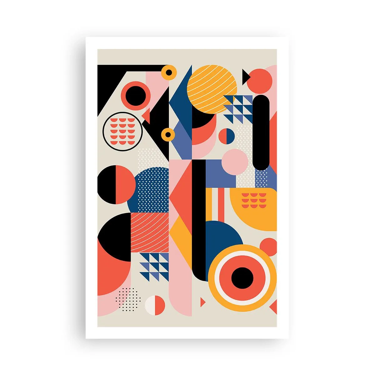 Affisch - Komposition: Lek - 61x91 cm