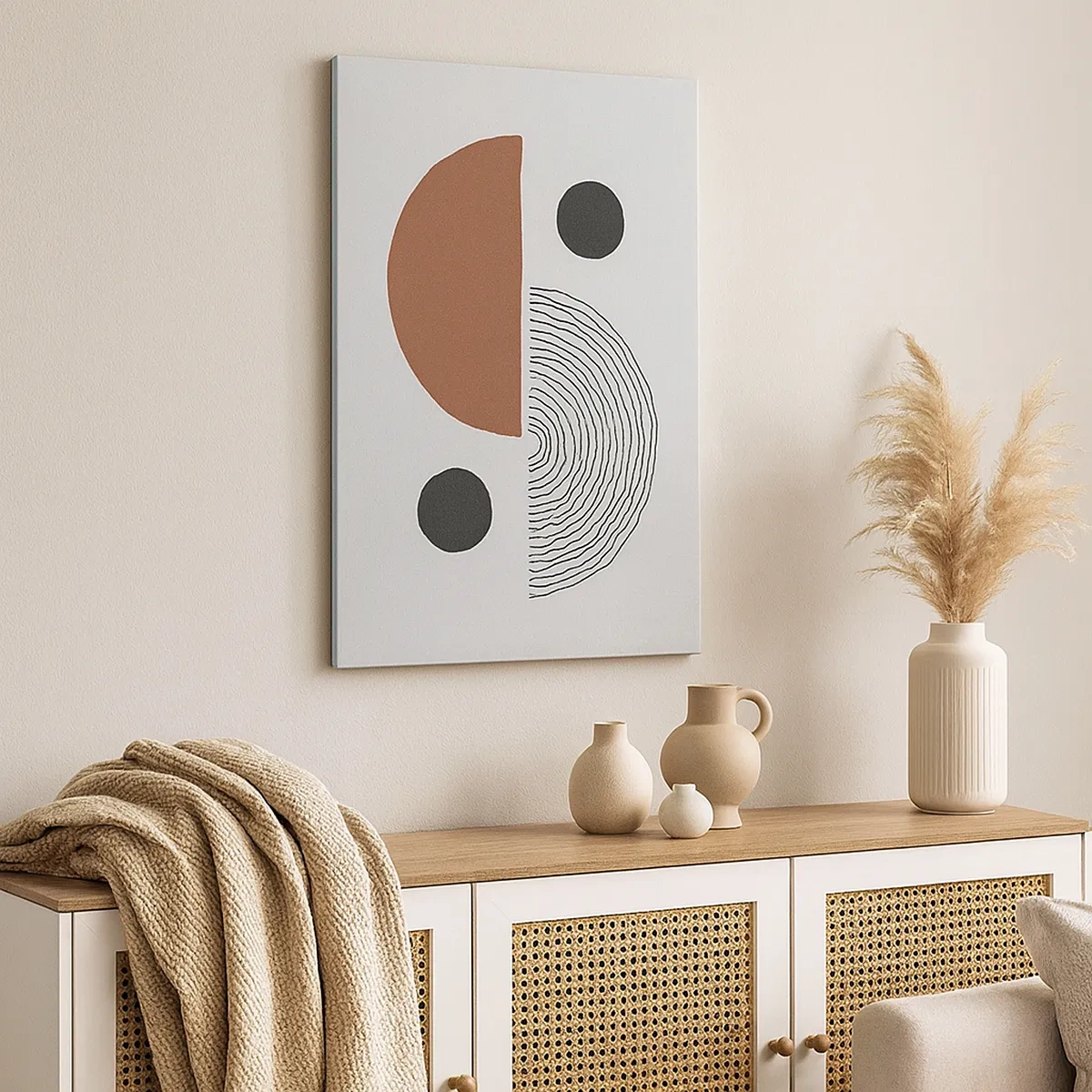 Canvastavla - Bild på duk - Hjulets perfektion - 50x70 cm