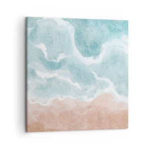 Canvastavla - Bild på duk - Abstraktion i moln - 50x50 cm