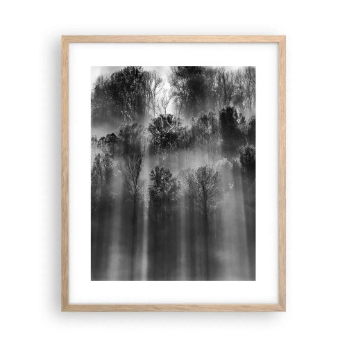 Affisch i ram av ljusek - I ljusstrålar - 40x50 cm