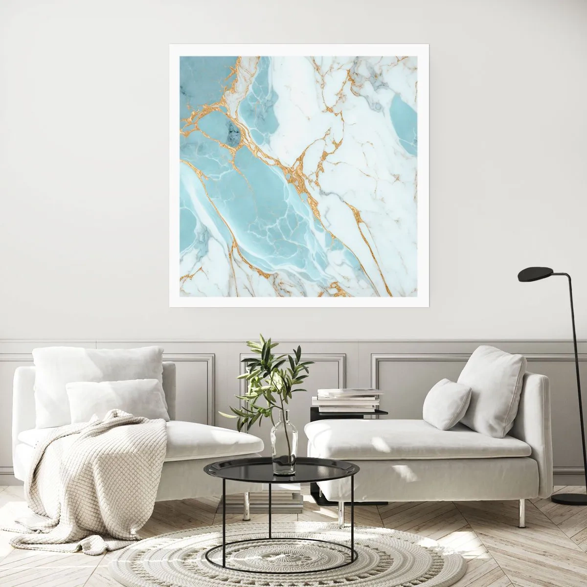 Affisch - Stenrikedom - 60x60 cm