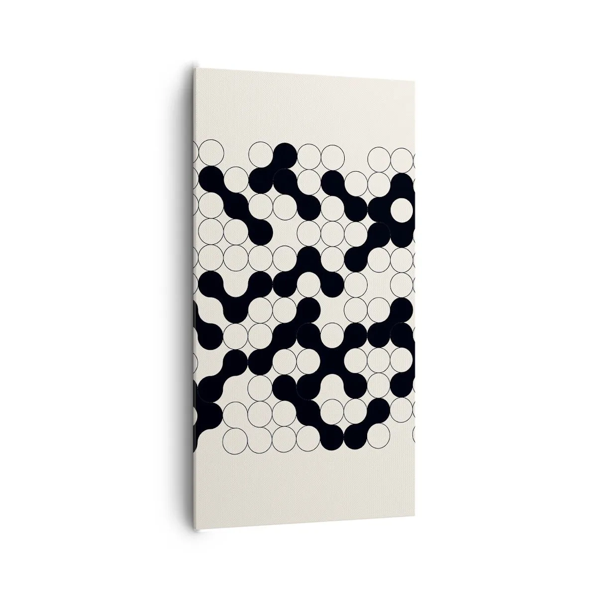 Canvastavla - Bild på duk - Kinesiskt spel - variation - 65x120 cm