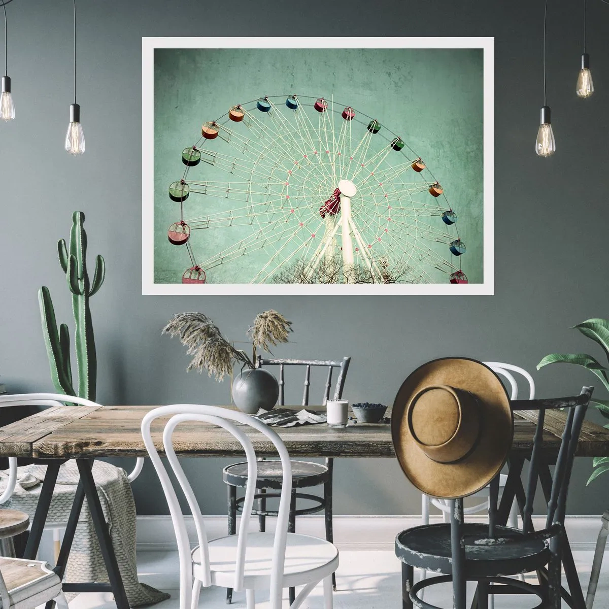 Affisch - Välkommen att ha kul - 100x70 cm