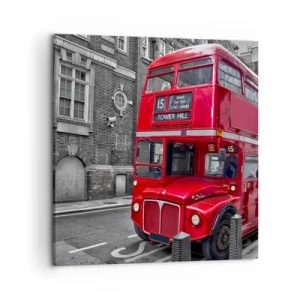 Canvastavla - Bild på duk - Alltid samma - 50x50 cm