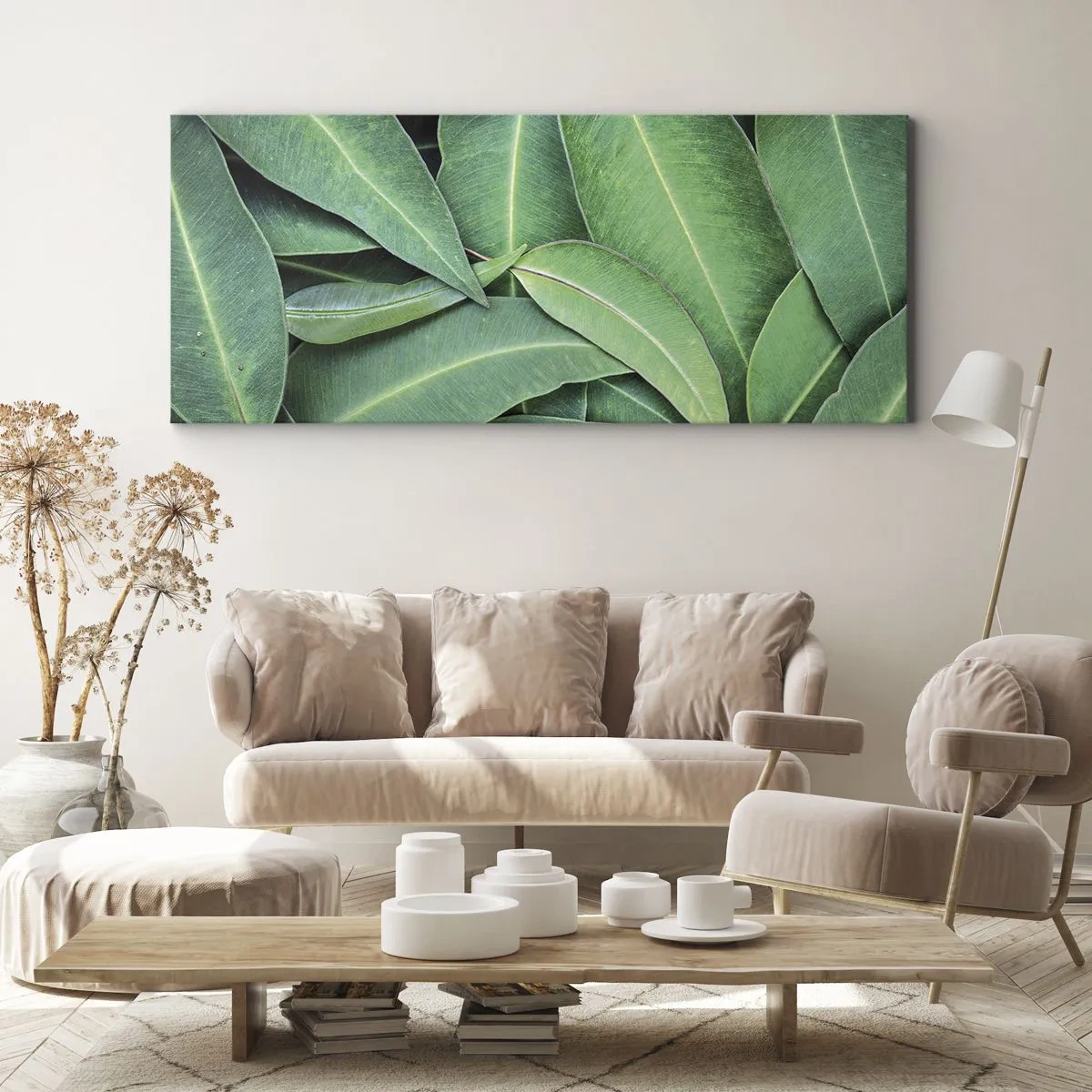 Canvastavla - Bild på duk - Saftiga och fräscha - 100x40 cm