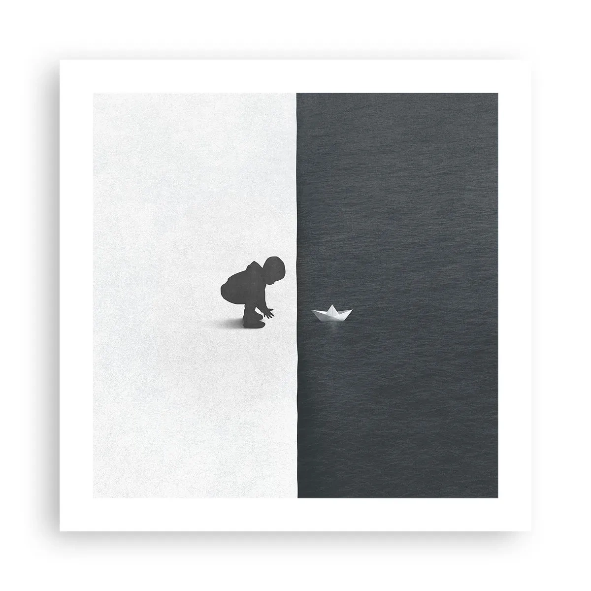 Affisch - En stor expedition - 50x50 cm