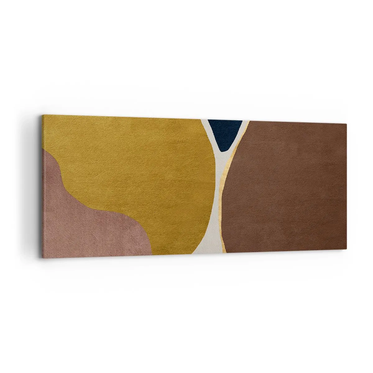 Canvastavla - Bild på duk - Abstraktion - en plats i rymden - 120x50 cm