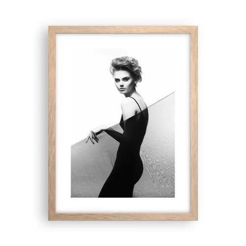 Affisch i ram av ljusek - Magisk blick - 30x40 cm