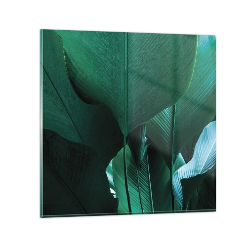 Glastavla - Bild på glas - Vända mot ljuset - 30x30 cm
