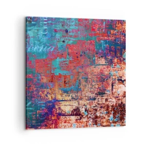 Canvastavla - Bild på duk - Minne och icke-minne - 60x60 cm