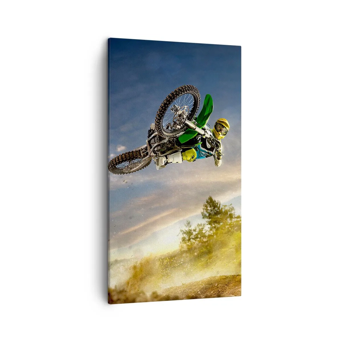 Canvastavla - Bild på duk - Koppla in emotioner! - 45x80 cm