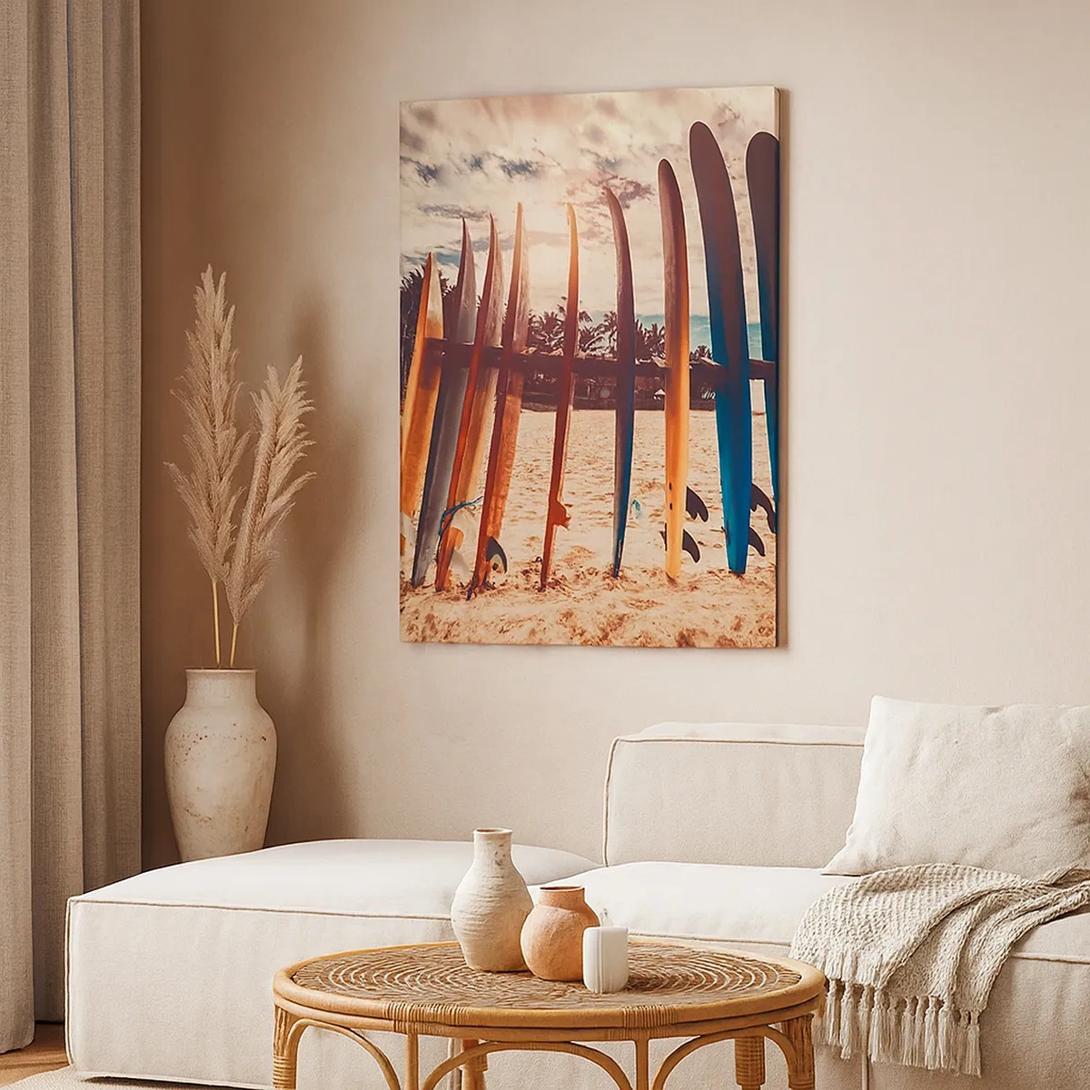 Canvastavla - Bild på duk - God natt, vi ses imorgon - 50x70 cm