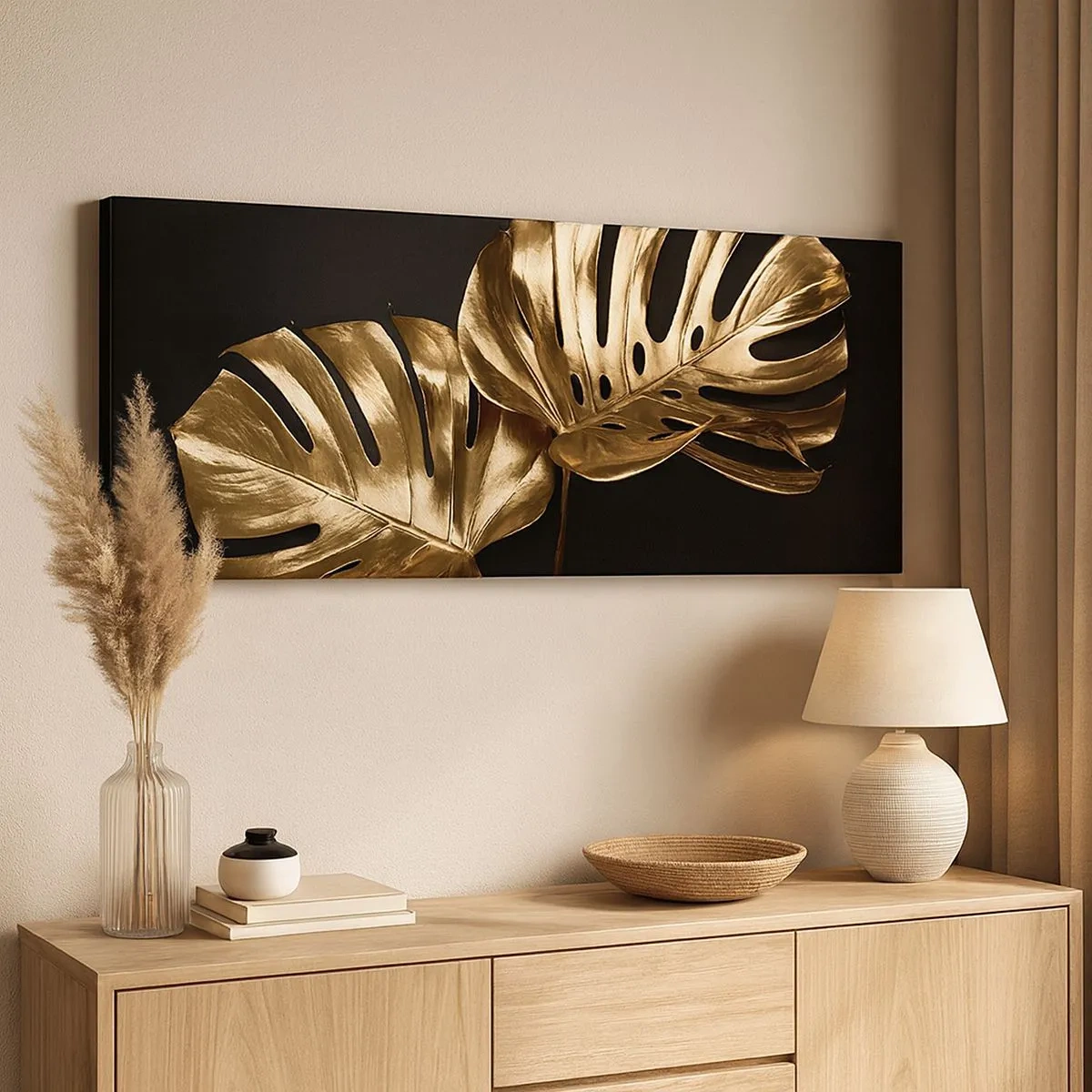 Canvastavla - Bild på duk - Naturens skatter - 100x40 cm