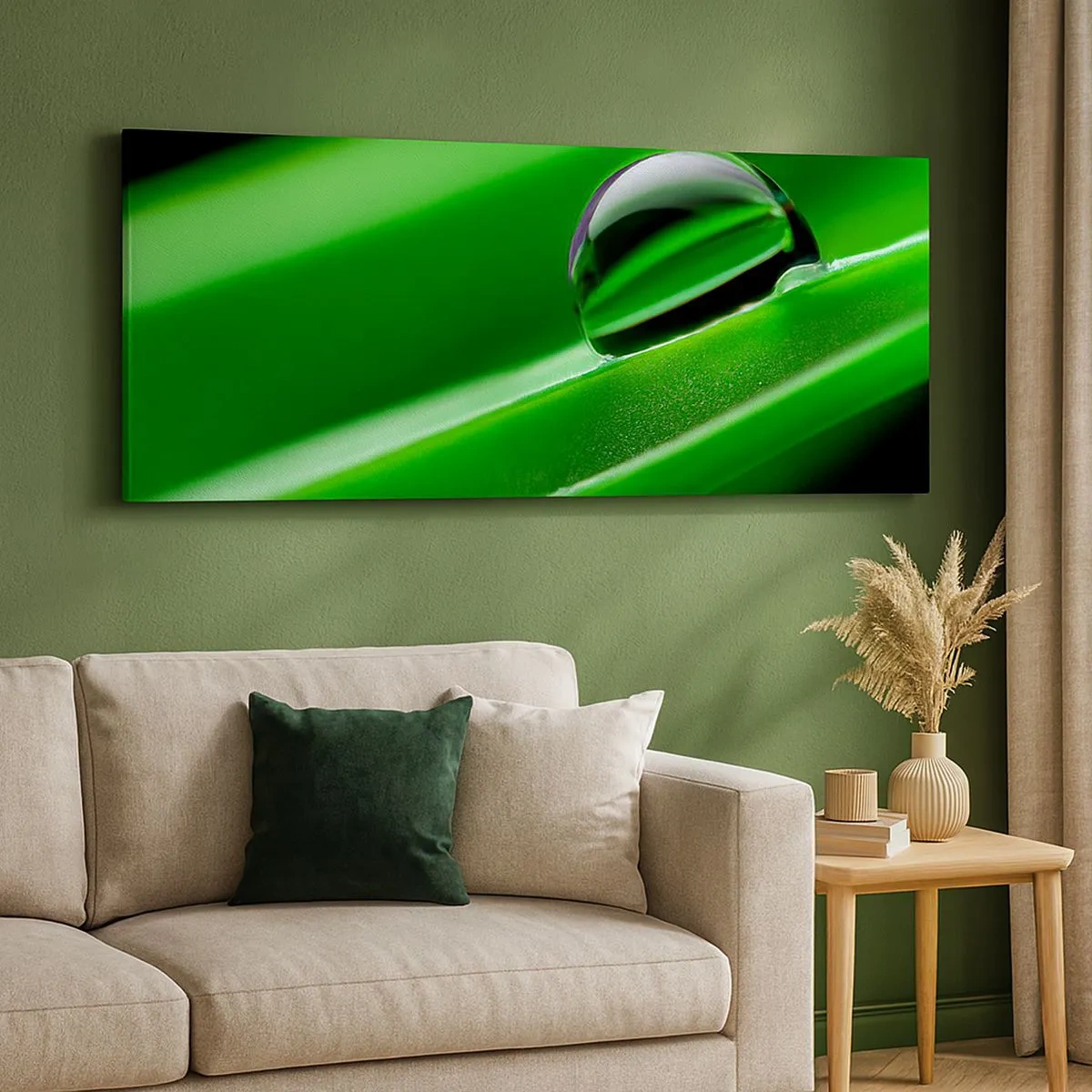 Canvastavla - Bild på duk - Livet på nära håll - 100x40 cm