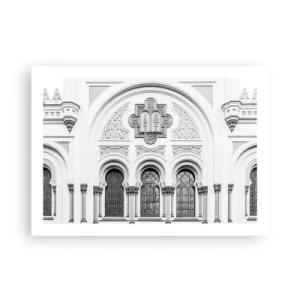 Affisch - På gränsen mellan kulturer - 70x50 cm